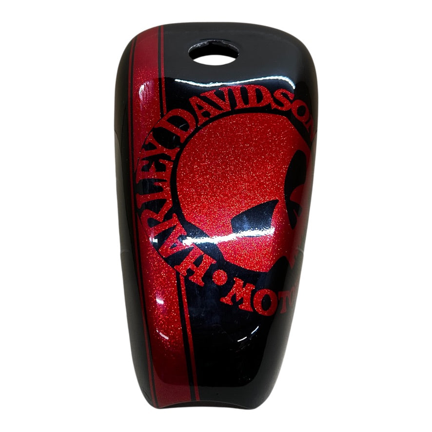 Skull em vermelho