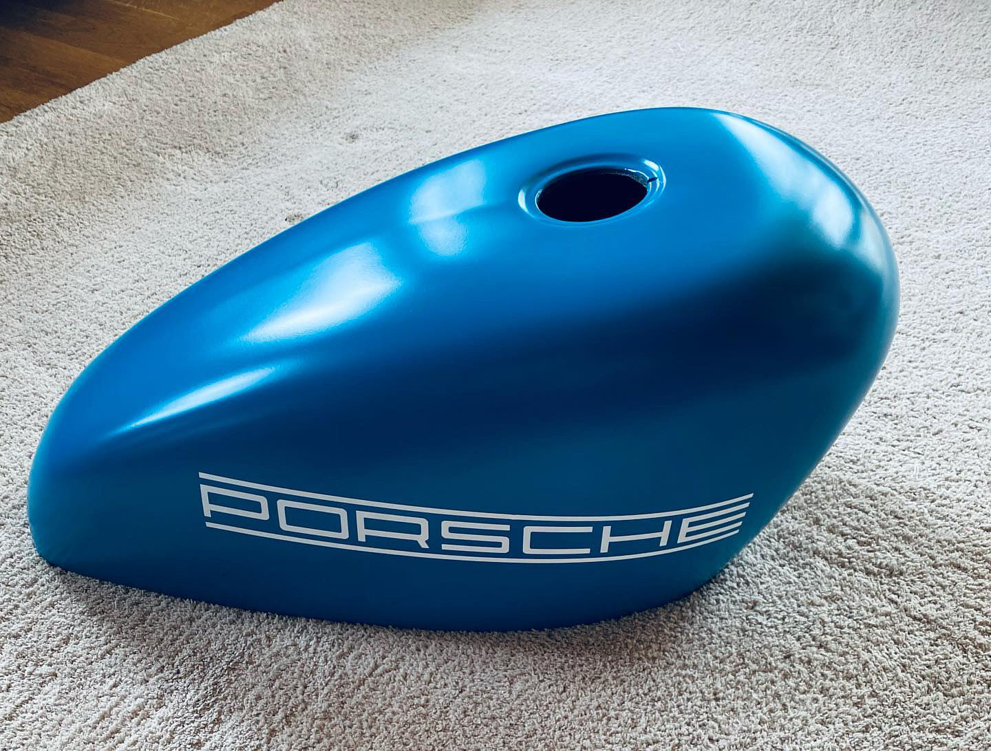 Blue Mooser Porsche