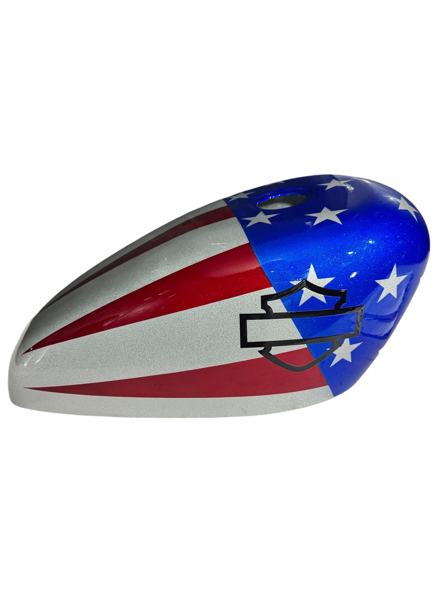 Silver Flake AMERICAN FLAG