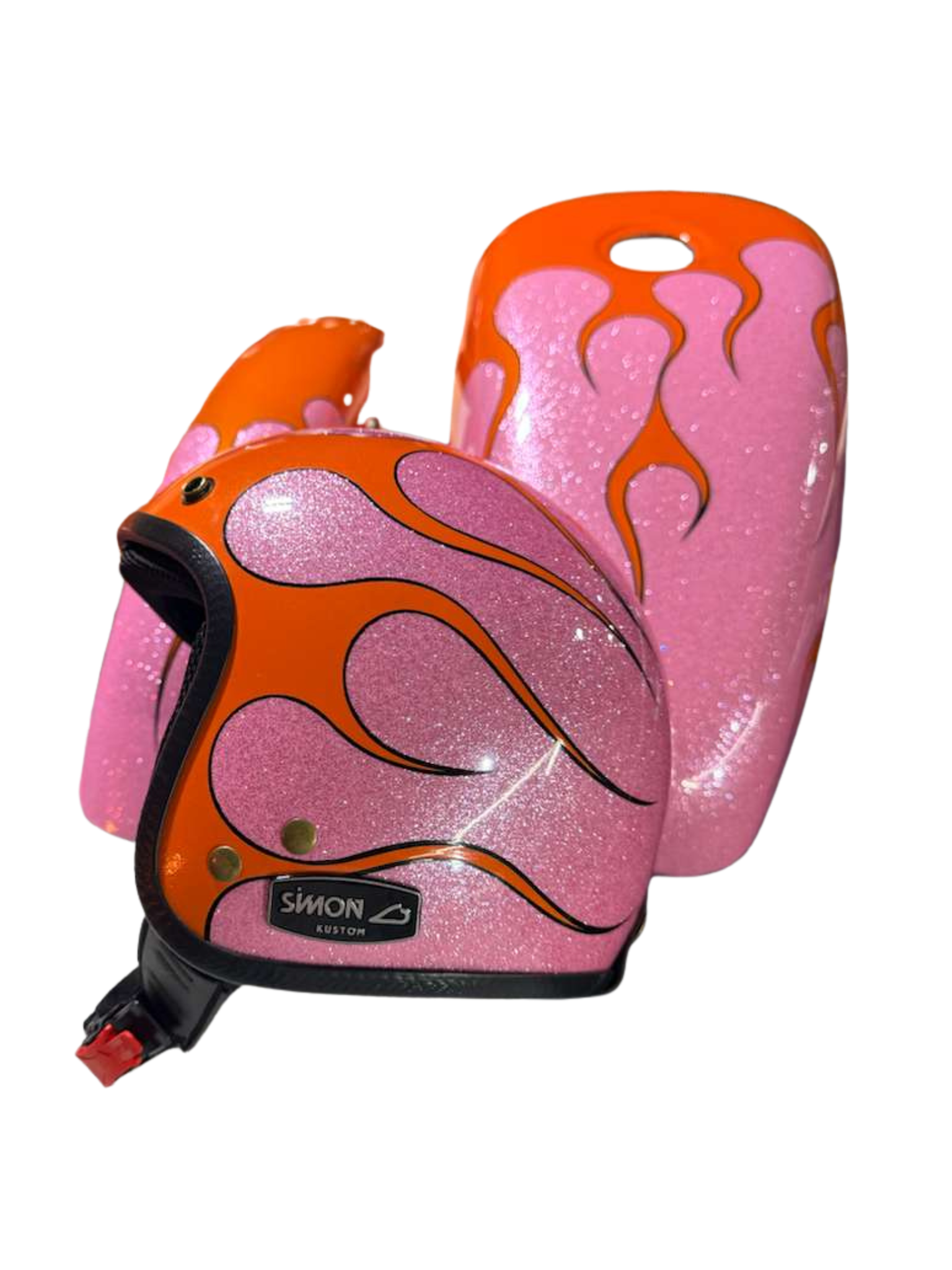 Kit Fender + Capacete - Simon Kustom