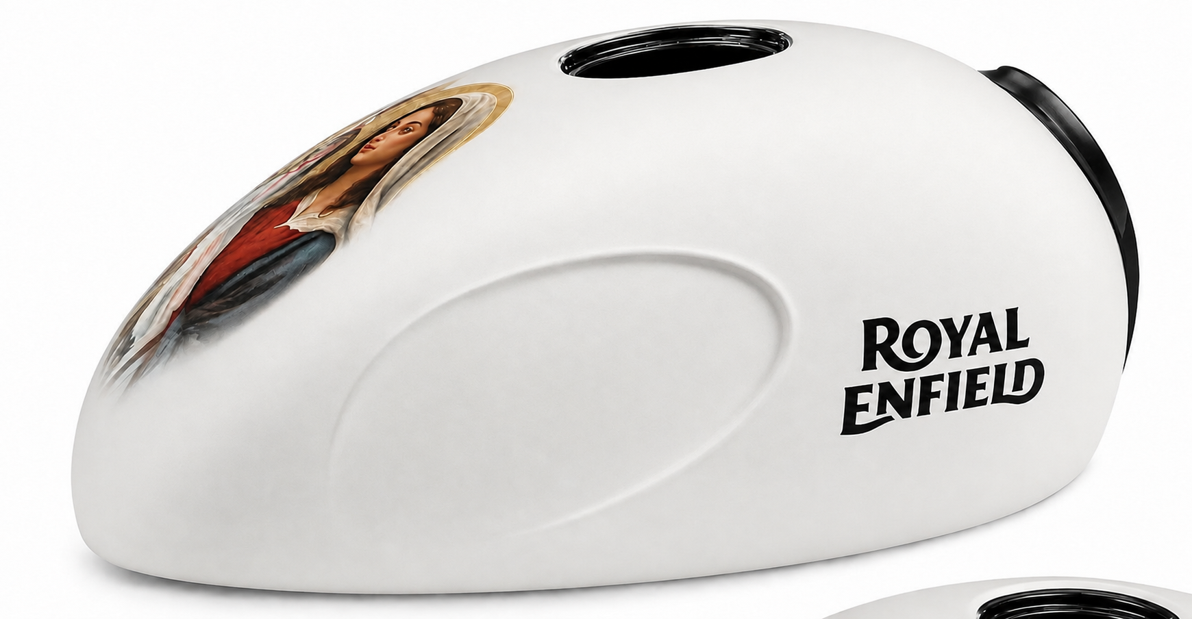 SACRED FAMILY — Sagrada Família Black Gloss | Tank Cover SimonKustom