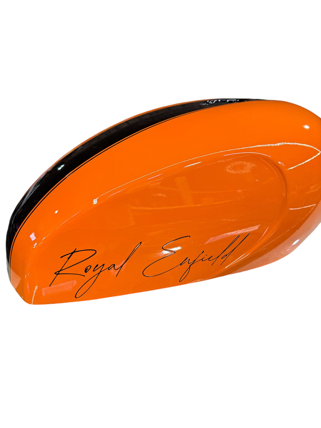 Orange Interceptor -  Royal Enfield