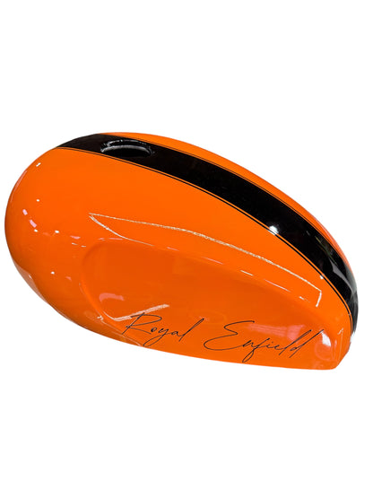 Orange Interceptor -  Royal Enfield
