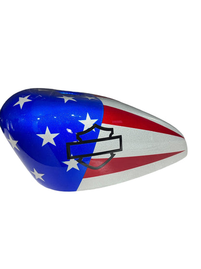 Silver Flake AMERICAN FLAG