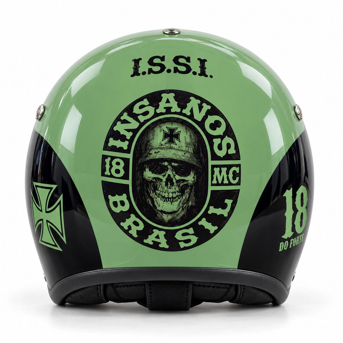 Insanos MC 18 do Forte – Verde e Preto | SimonKustom