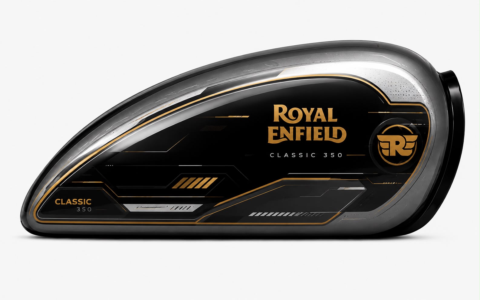 PRÉ-VENDA EXCLUSIVA | Royal Enfield Classic 350 — Original SimonKustom Tank Cover