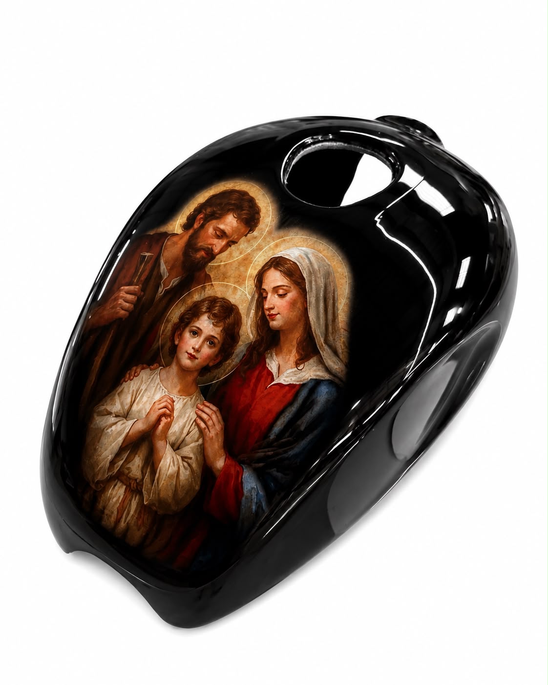 SACRED FAMILY — Sagrada Família Black Gloss | Tank Cover SimonKustom