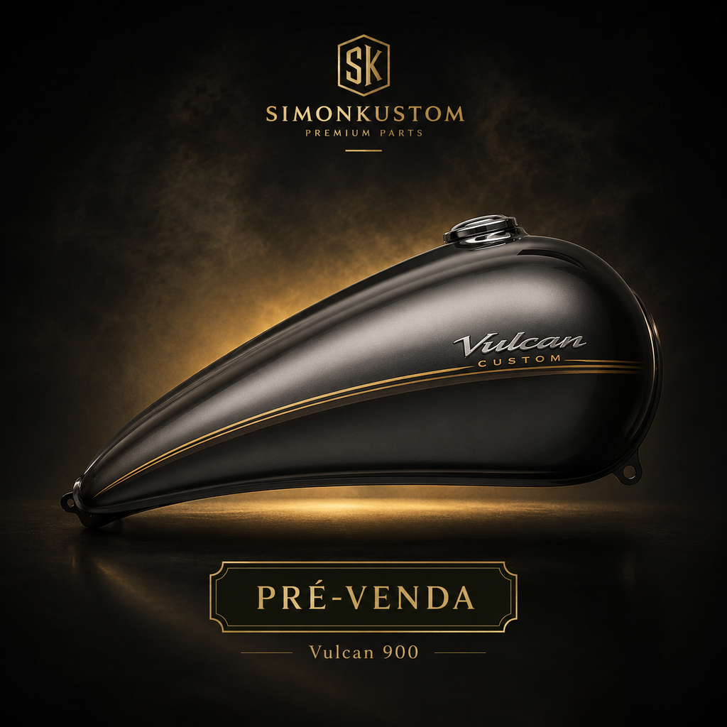 Vulcan 900 — Tank Cover Pré-Venda | SimonKustom