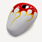 REDLINE FLAMES — Tank Cover Artesanal