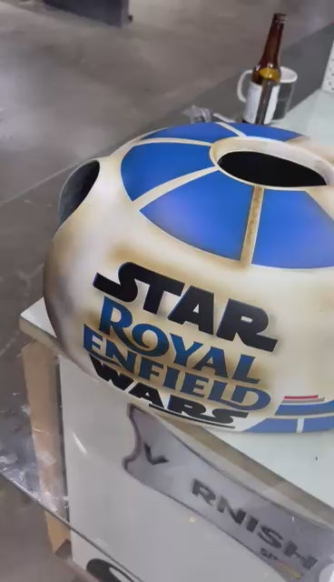 R2-D2  Interceptor Royal Enfield