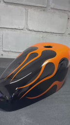 ORANGE FLAMES IRON 1200