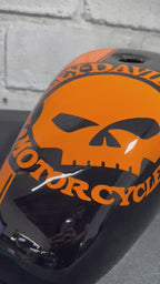 SKULL ORANGE IRON 1200
