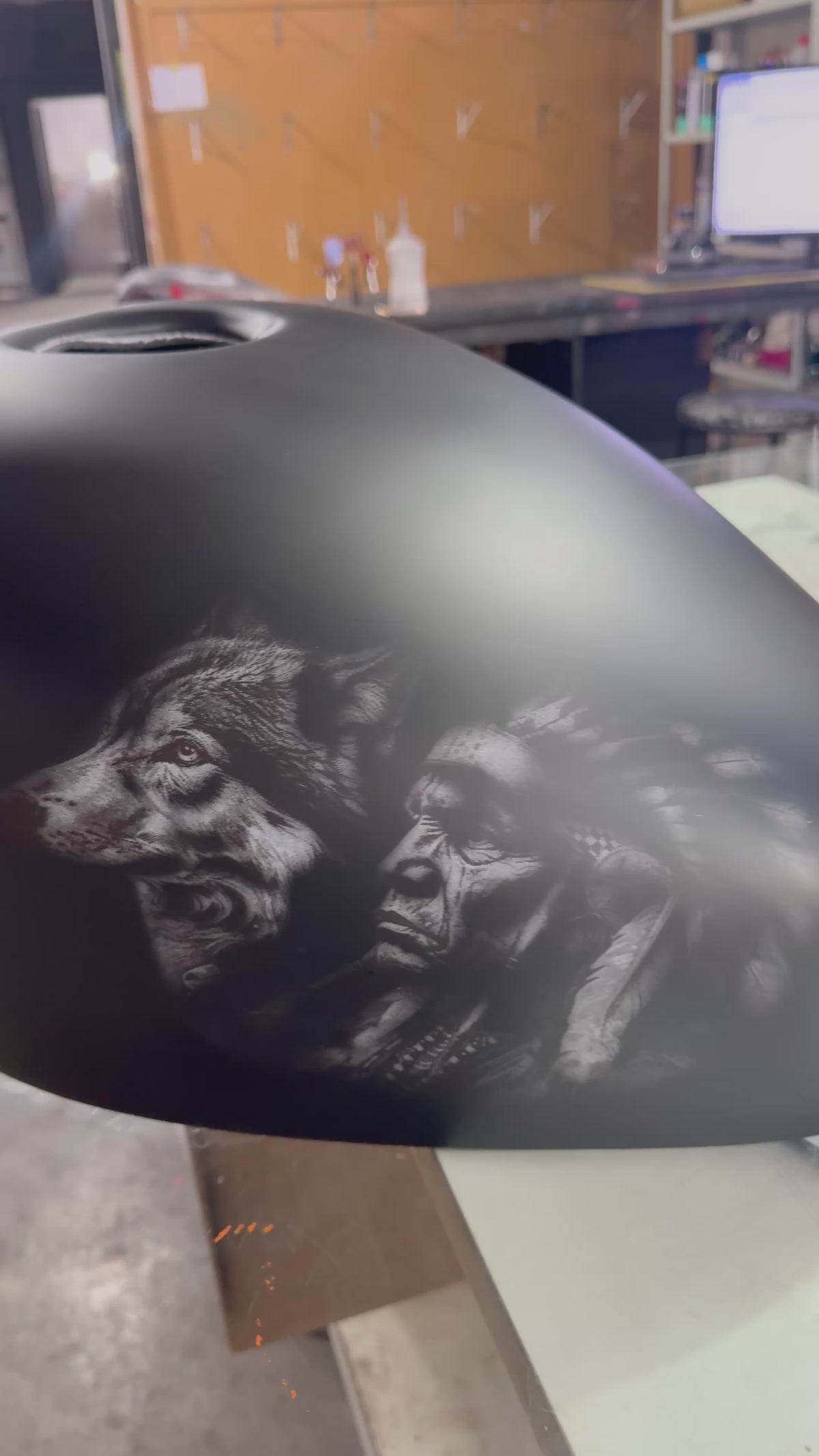 Wolf Spirit — Tank Cover Premium