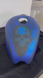BLUE SKULL Meteor 350