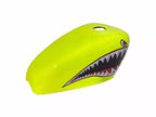 Custom SHARK MOUTH Gas Tank Cover | Handmade Fiberglass Tank Protector | SimonKustom