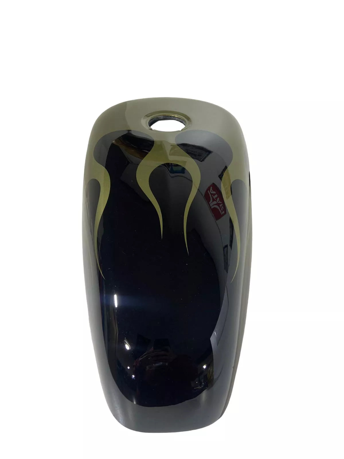 BLACK OLIVE GREEN FLAMES